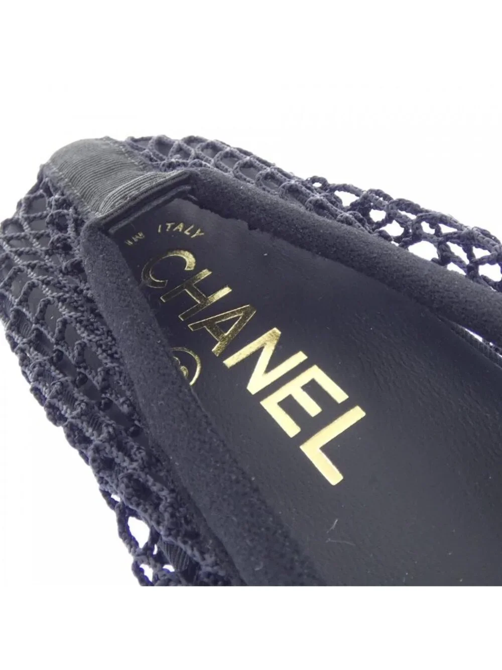 Chanel Flat Sneakers Black